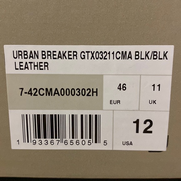 NWT Lacoste Men's Urban Breaker GTX03211 Boots Size 12 - Picture 12 of 13